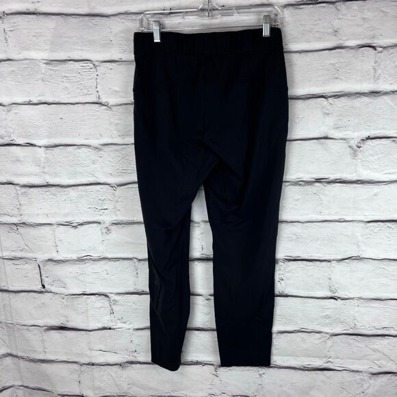 Lululemon Black High Rise Joggers Size 6 • Stretch Travel Athleisure Pants - Picture 5 of 7